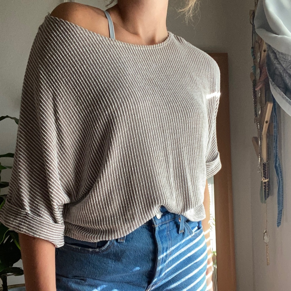 Striped Crop Top